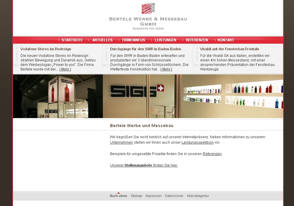 Bertele Messebau Stuttgart / Göppingen